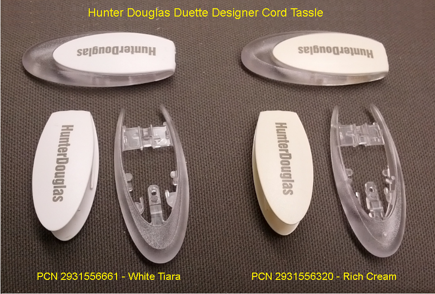 Hunter Douglas Duette Pocket & Ferrule for Bottom Rail Lift Cord -  Automated Shade Online Store